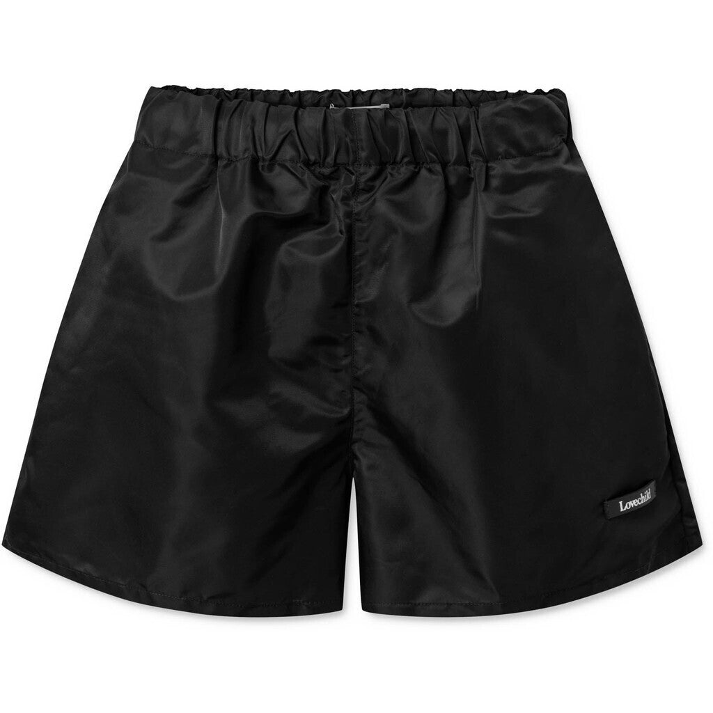 Alessio nylon shorts - sort